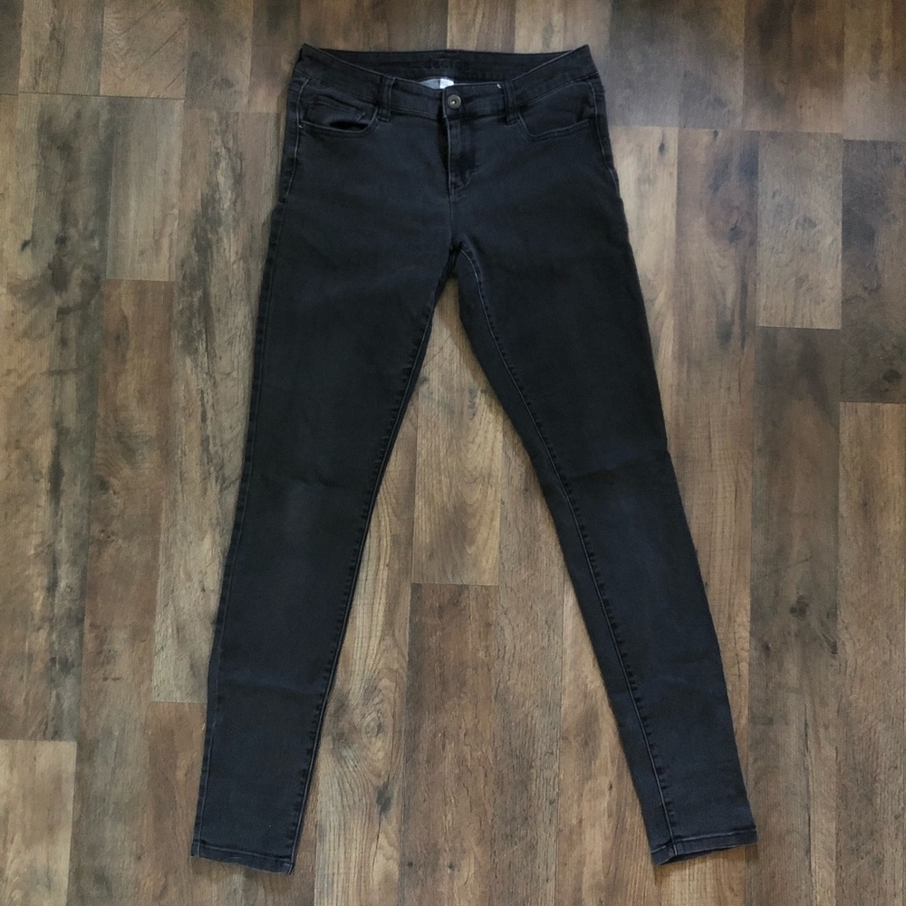 Decree Junior's Black Skinny Jeans Size 7